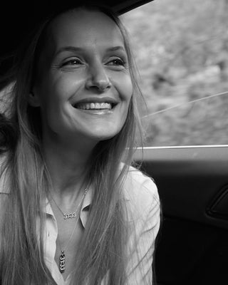 COVENANT PROMISE<br>All Diamonds Sterling<br> Name Plate Necklace