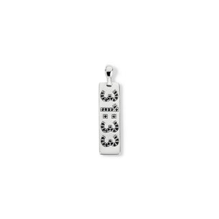COVENANT PROMISE<br>Diamond & Sterling <br> Vertical Pendent